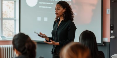 Palestra Ser uma mulher em posição de liderança: Mitos e verdades com Gisele Szczyglak