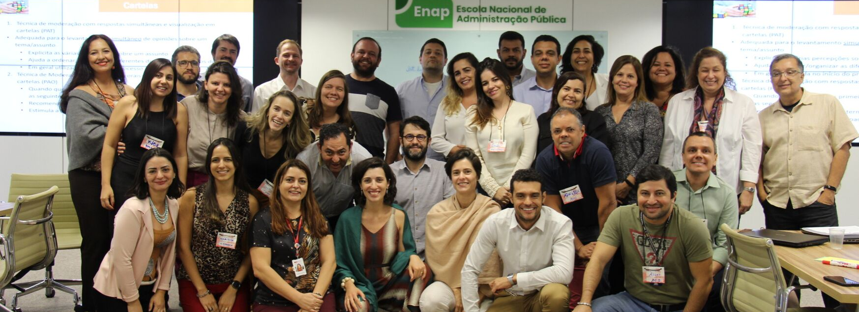 Enap realiza oficina para formação de facilitadores