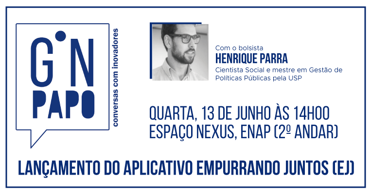 Próximo GNPapo vai promover o lançamento do aplicativo Empurrando Juntos