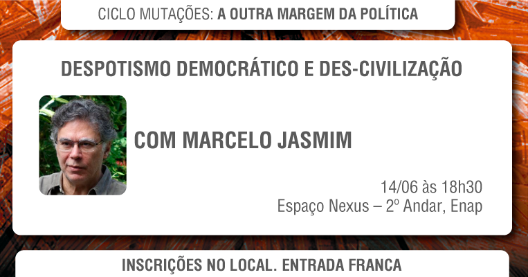 Professor da PUC-Rio, Marcelo Jasmin é o convidado do Ciclo Mutações desta quinta-feira (14)