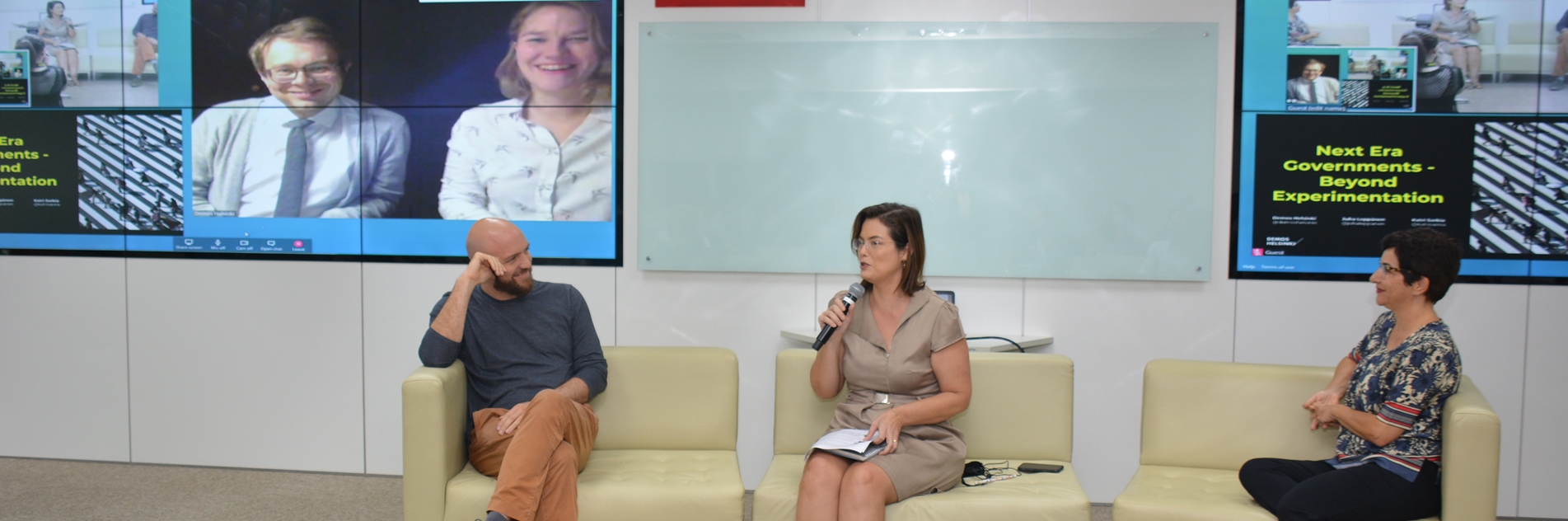 Especialistas finlandeses e brasileiros discutem “Experimentação e Novas Possibilidades em Governo” durante a primeira edição do GNPapo de 2019