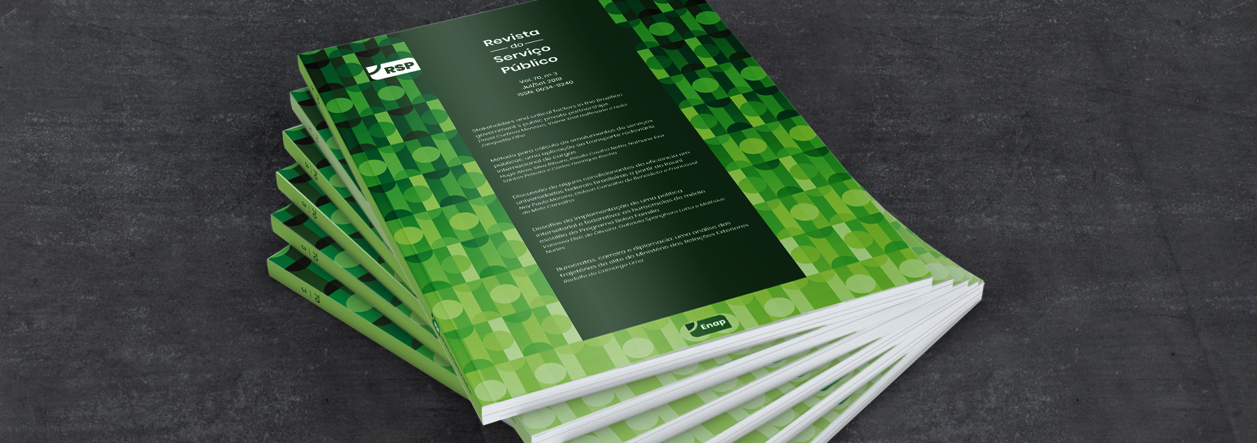 Enap lança terceiro número da Revista do Serviço Público de 2019