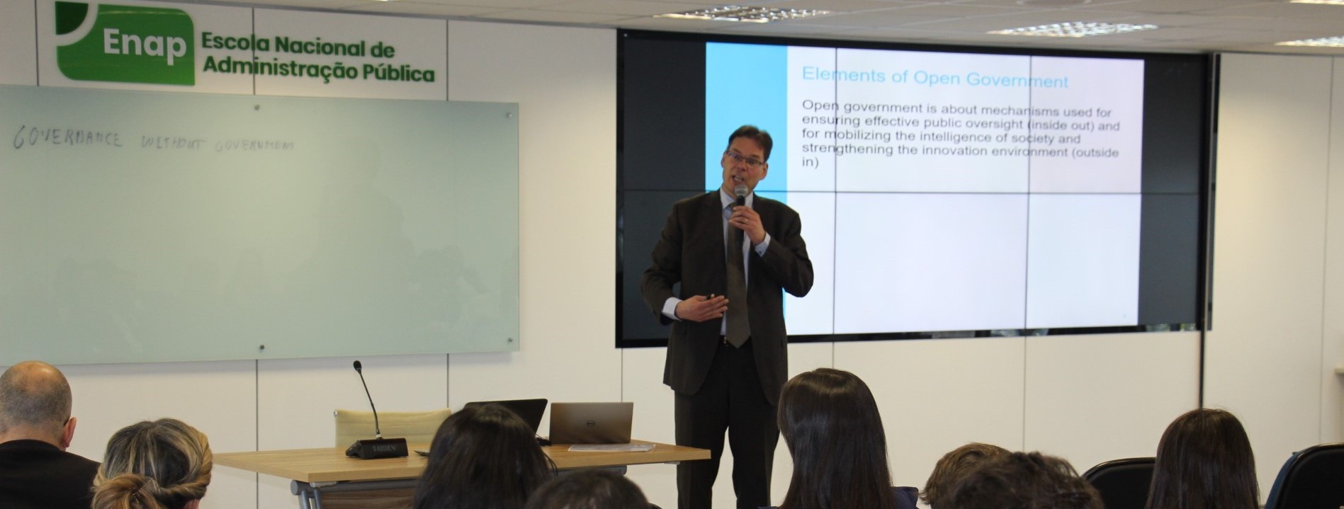 Abertura do Curso Internacional “Advances in Open and Digital Government”