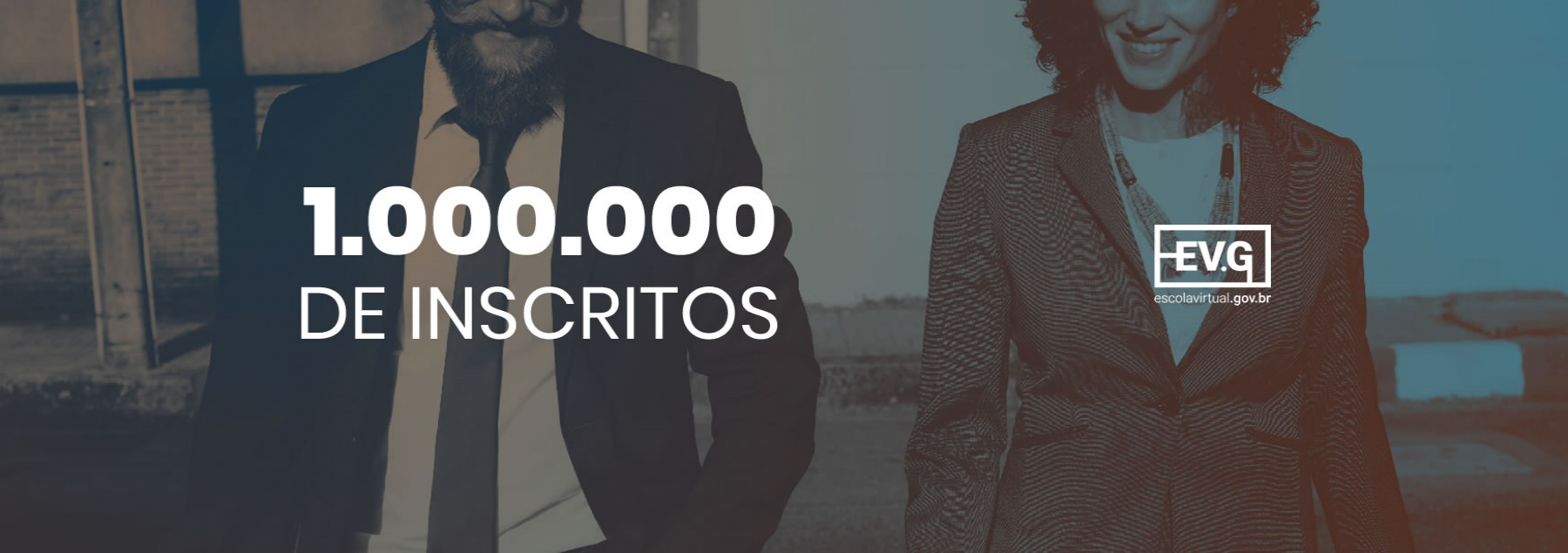 EV.G comemora a marca de 1 milhão de inscritos e adesão da 40ª instituição