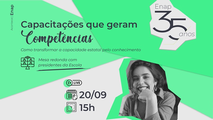 Enap inicia comemorações de 35 anos com debate sobre transformação estatal pelo conhecimento