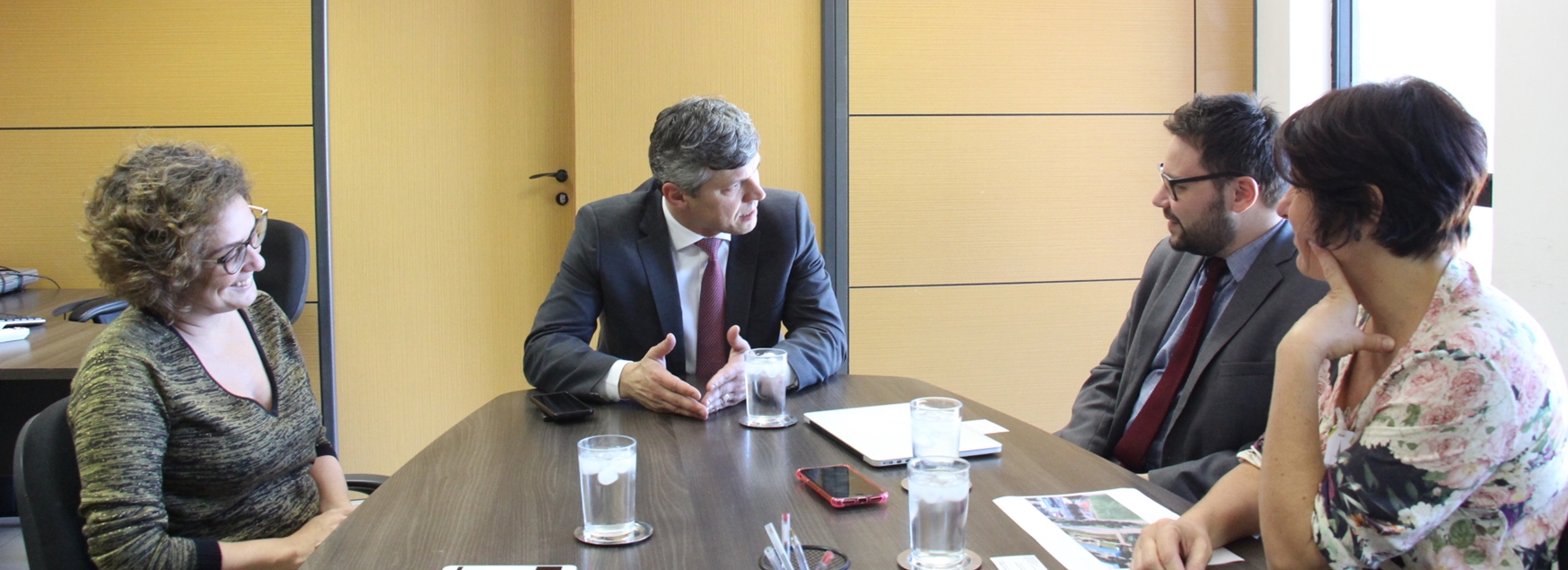 Acessibilidade no entorno da Enap é tema de reunião com o GDF