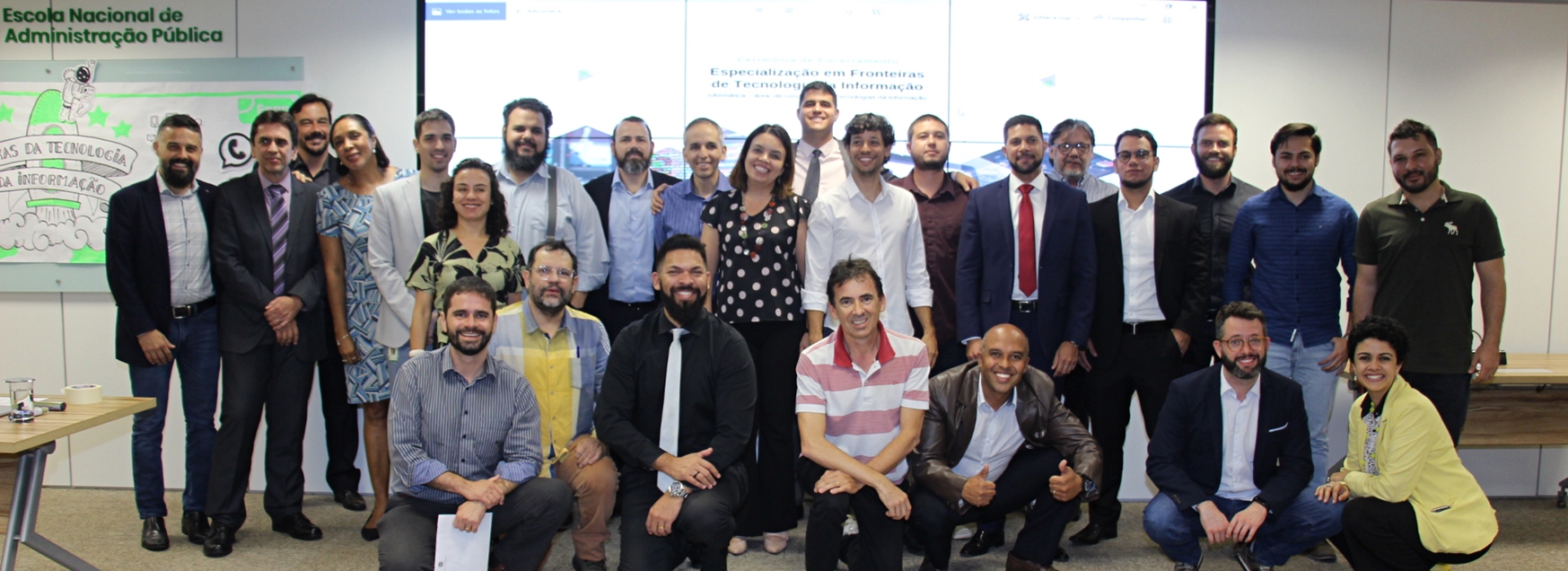 Encerramento da Especialização Enap em Fronteiras da Tecnologia da Informação