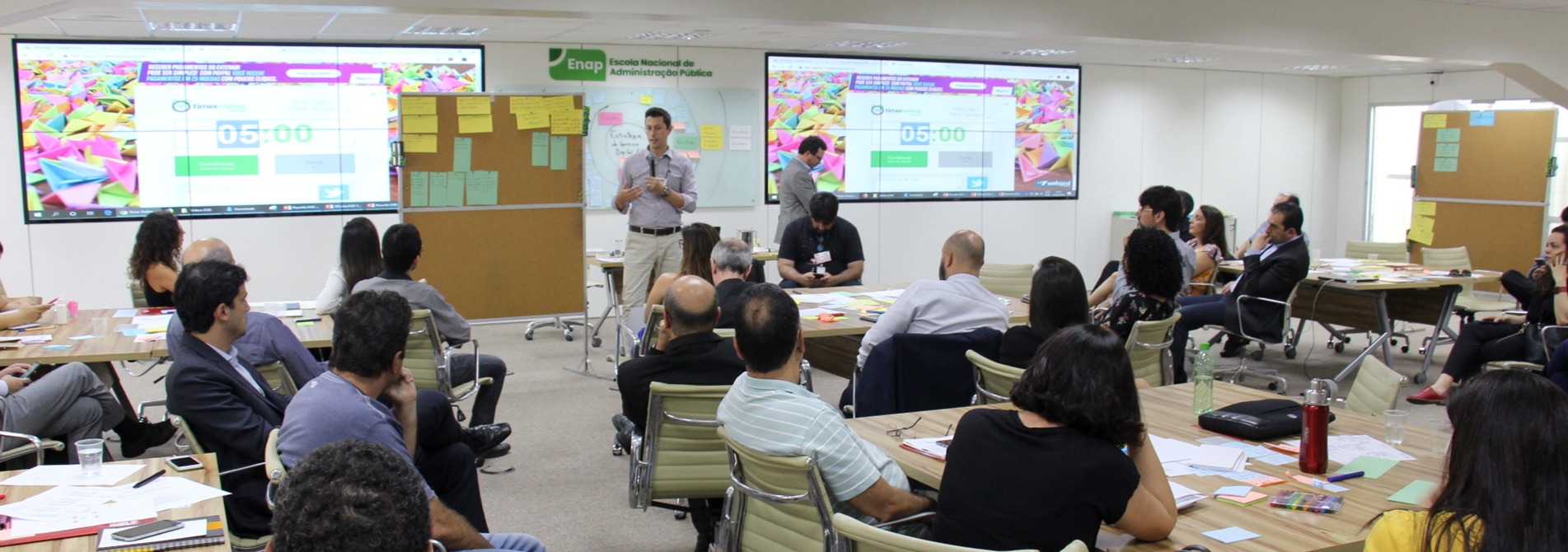 Enap conduz oficinas temáticas sobre a Estratégia de Governo Digital