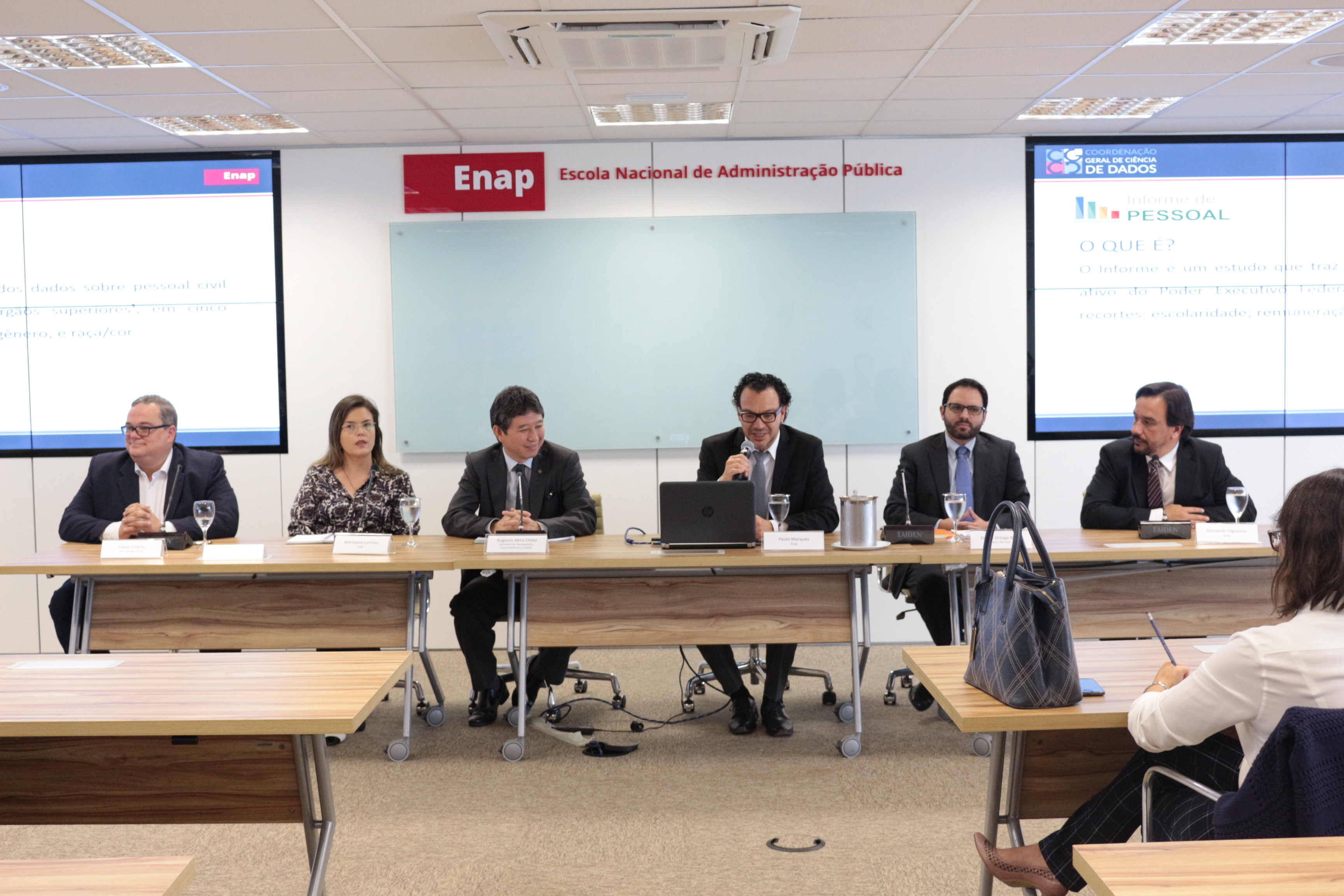 Enap lança Informe de Pessoal