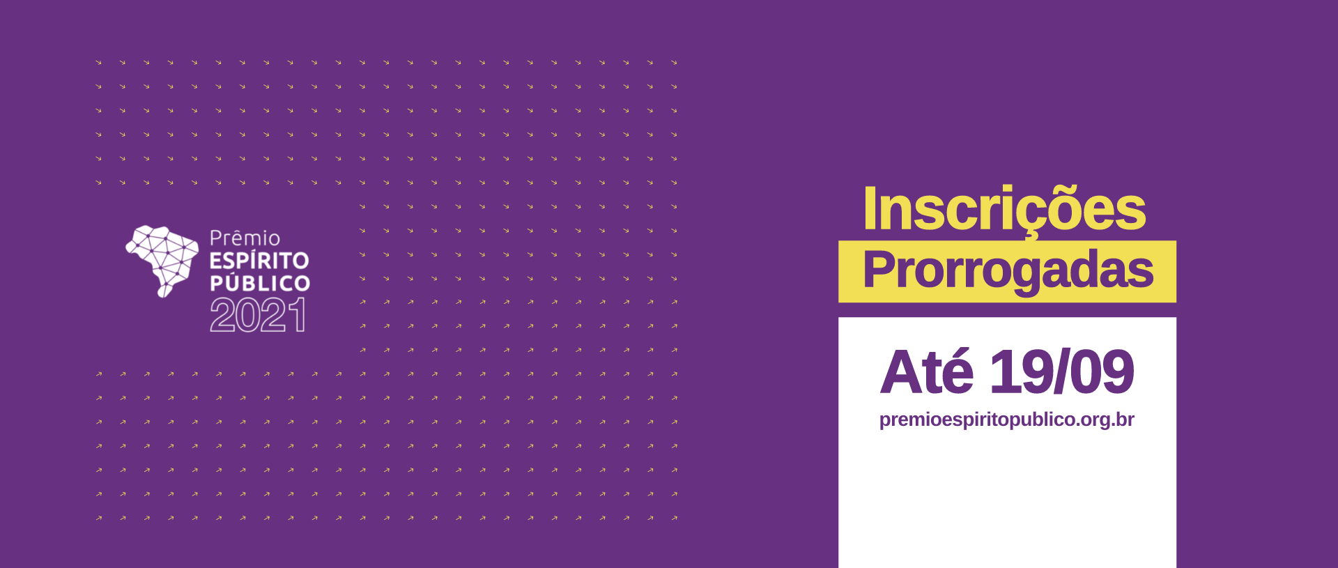 Prêmio Espírito Público tem prazo de inscrição prorrogado até o dia 19 de setembro