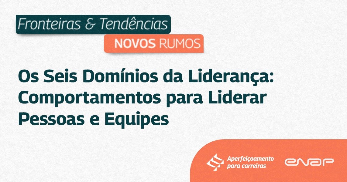 Programa “Fronteiras e Tendências” abre inscrições para palestra sobre domínios comportamentais essenciais para lideranças
