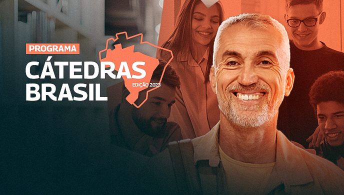Novidade! Cátedras oferece dez bolsas para edição 2023