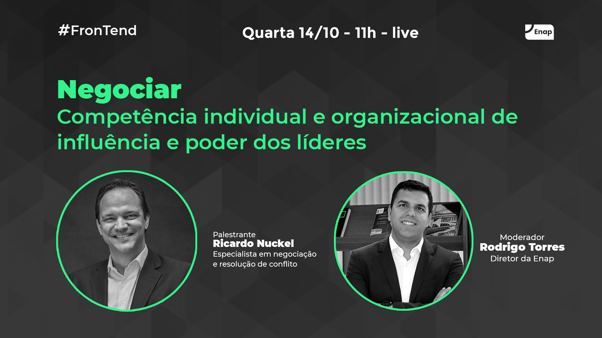 Nuckel dá dicas sobre como fugir das armadilhas na negociação e resolução de conflitos