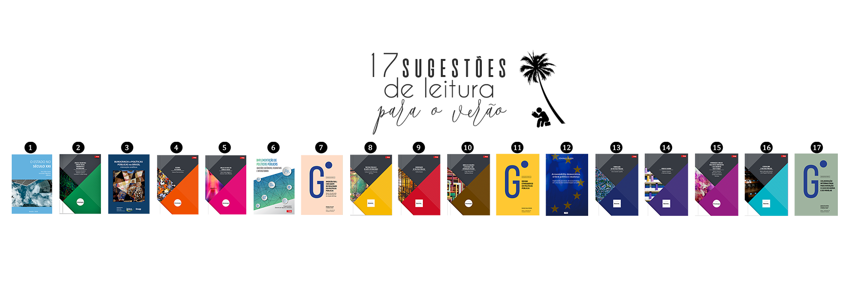 17 sugestões de leitura para o verão