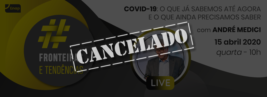 CANCELADO: #frontend live com André Medici sobre Covid-19: o que já sabemos e o que ainda precisamos saber