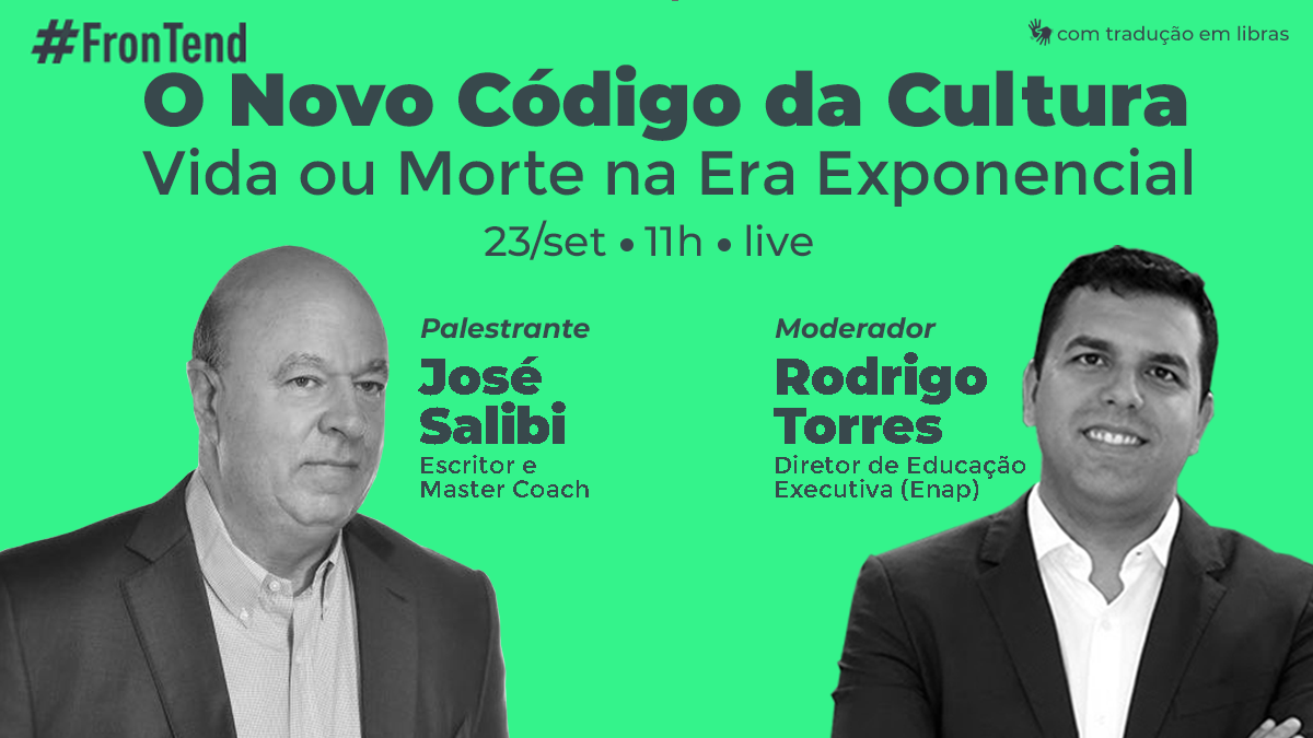José Salibi, coautor do best-seller Gestão do Amanhã, participa do FronTend nesta quarta (23)