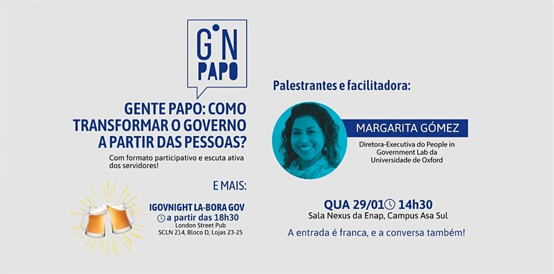 GNPapo debate o papel do servidor na transformação governamental