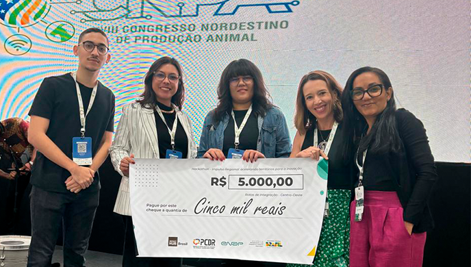 Hackathon realizado por Enap e MIDR  premia soluções inovadoras em evento de Produção Animal no Nordeste