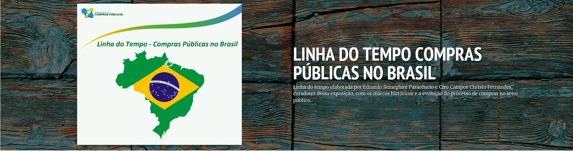 Lançamento da Exposição Virtual sobre Compras Públicas no Brasil