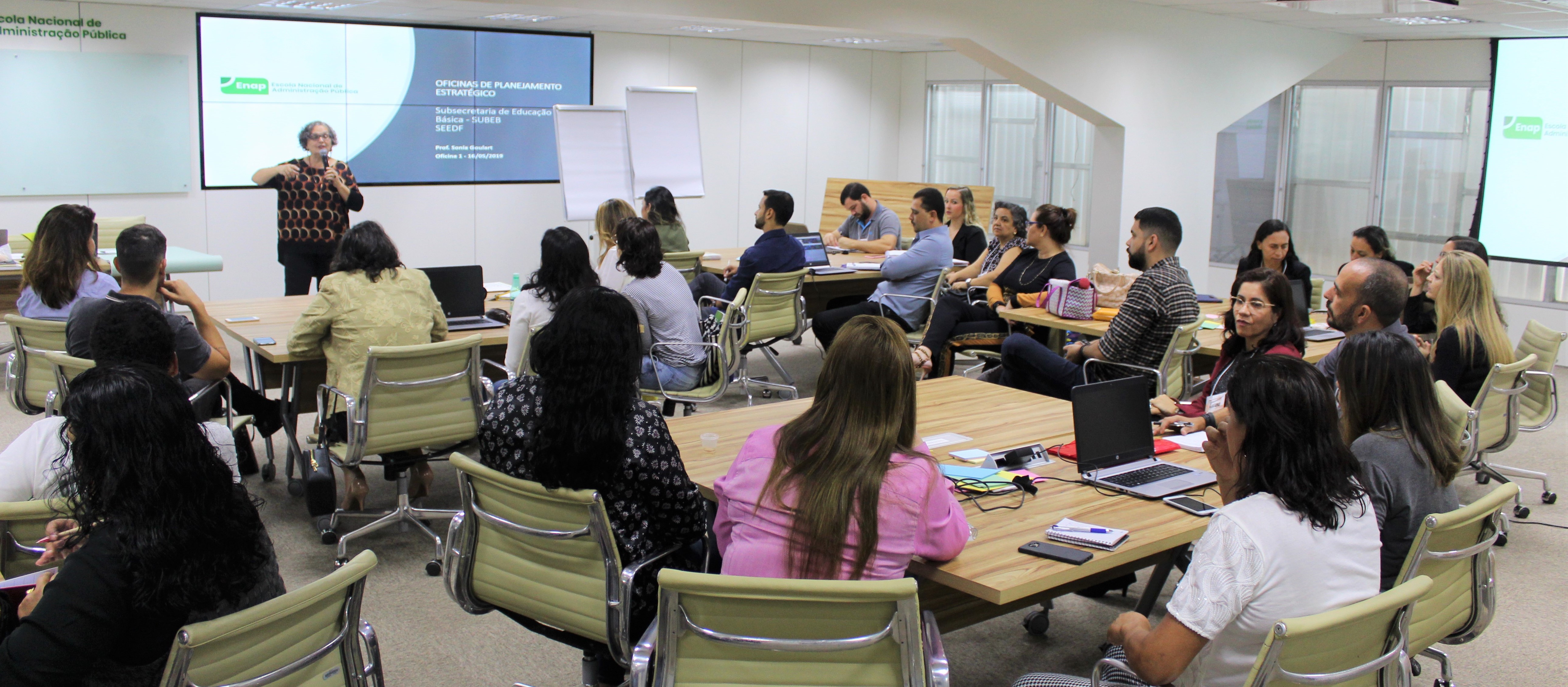 Abertura das oficinas de Planejamento para a Subsecretaria de Educação Básica do Distrito Federal