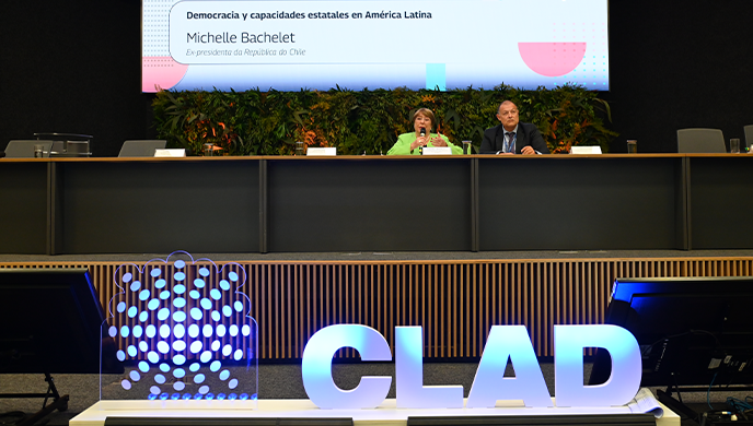 Na abertura do Congresso do CLAD, Michelle Bachelet defende fortalecimento da democracia para um Estado mais efetivo
