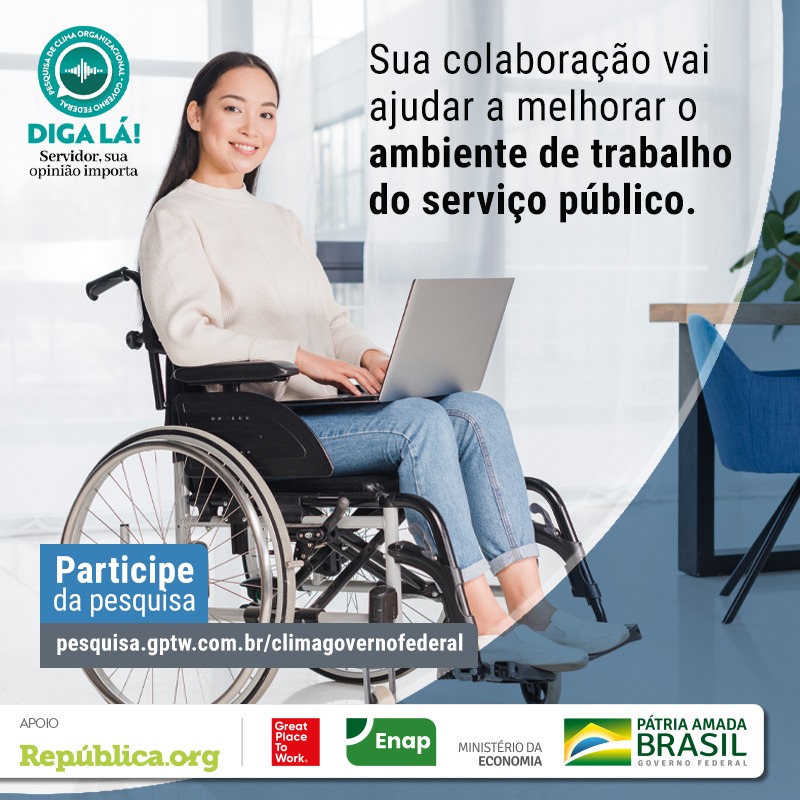 Atenção, servidor! Participe da pesquisa de Clima Organizacional