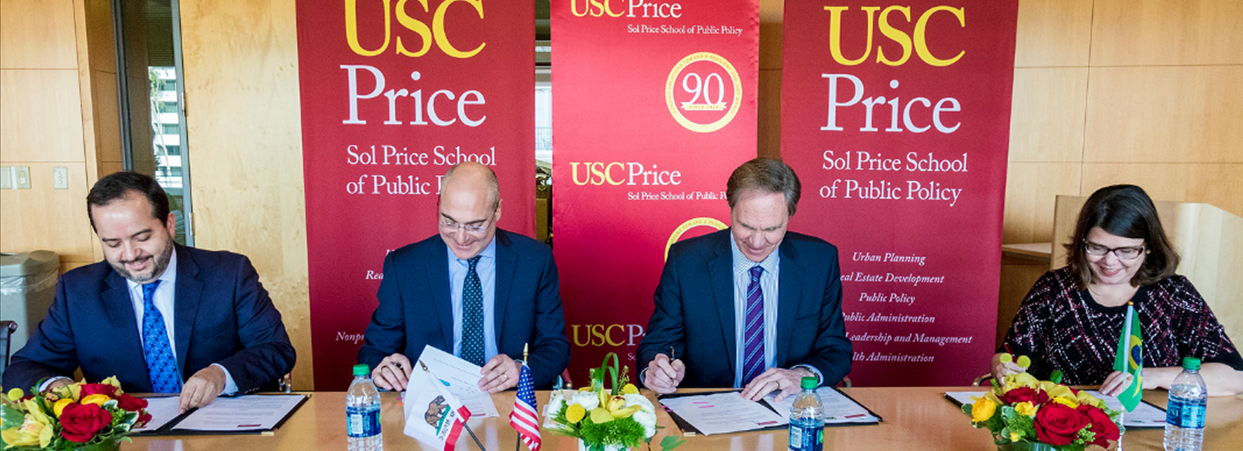 Enap firma parceria com a USC Price School of Public Policies