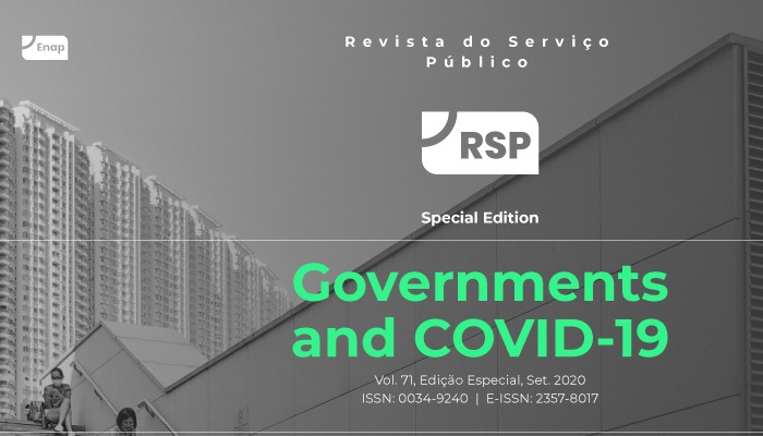 Enap publica edição especial da RSP sobre Governos e Covid-19