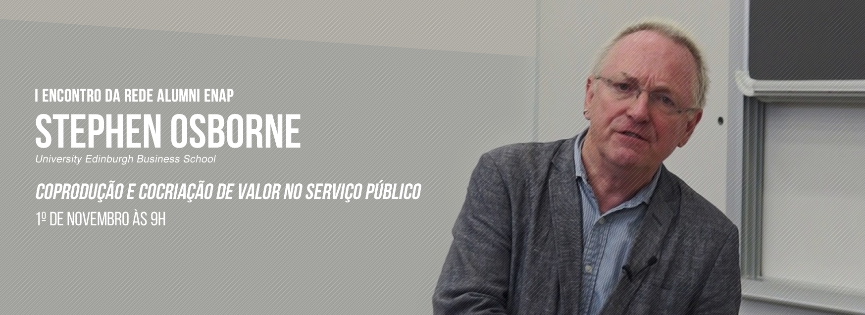 Primeiro Encontro da Rede Alumni Enap discutirá Coprodução e Cocriação de Valor no Serviço Público
