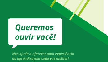 Queremos a sua opinião: como melhorar a sua experiência com os serviços e cursos da escola? 