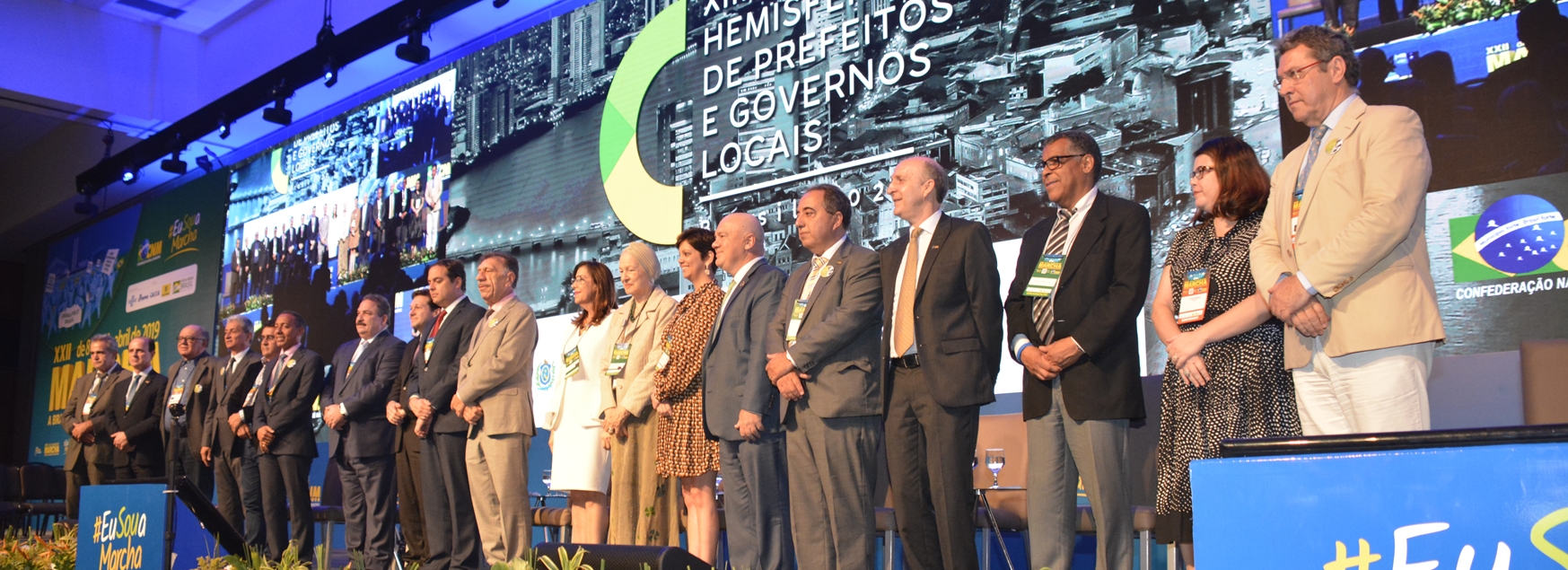 Enap e CNM assinam termos de adesão ao protocolo de intenções da EVG e de apoio à realização da XIII Cúpula Hemisférica de Prefeitos e Governos