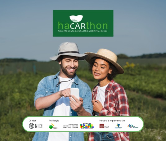 Desafios do haCARthon estão com inscrições abertas para desenvolver soluções inovadoras para o Cadastro Ambiental Rural