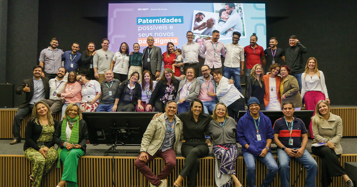 Enap promove roda de conversa sobre paternidade e modelos familiares da atualidade